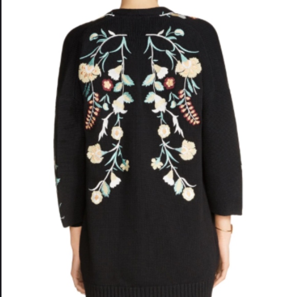 Maje Mirodi embroidered cardigan - Picture 3 of 7